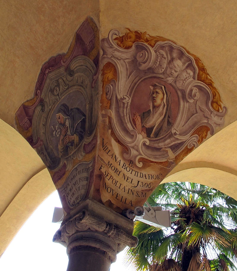 San Marco (Florence) - Chiostro di San Domenico, beata villana de Botti